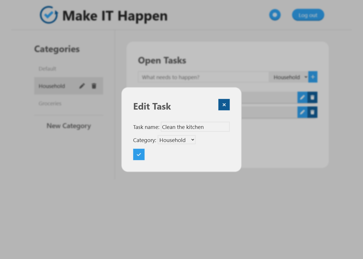 Screenshot of Make IT Happen