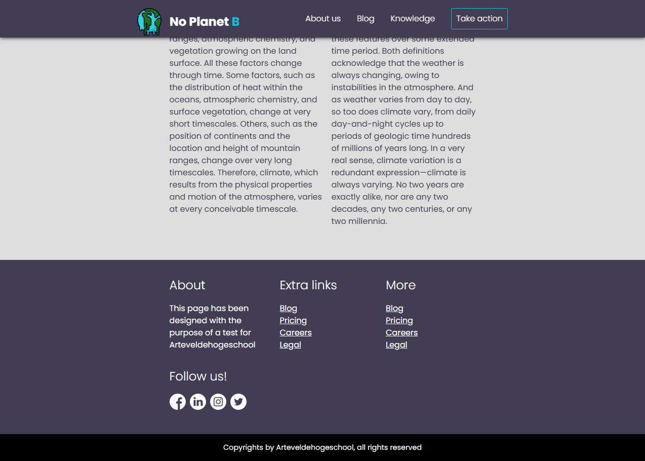 Screenshot of No Planet B